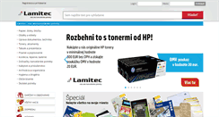 Desktop Screenshot of lamitec.sk