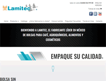 Tablet Screenshot of lamitec.com